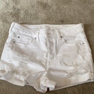 High rise shorties from American Eagle size 10